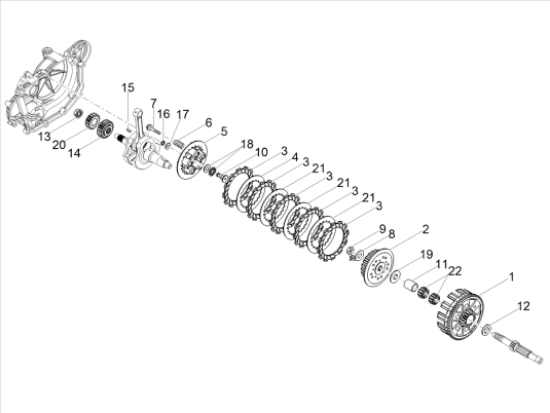 Εικόνα της ΕΛΑΤΗΡΙΟ ΑΜΠΡ DERBI SD-MUL-GPR 125-879285