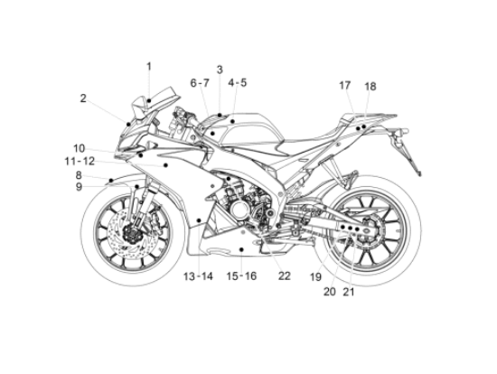 Εικόνα της ΑΥΤ/ΤΟ ΦΕΡΙΓΚ ΜΠΡ RS 125 a MY17 ΔΕ-2H001557