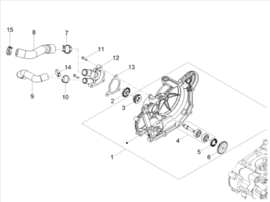 Εικόνα της ΦΤΕΡΩΤΗ ΤΡΟΜΠΑΣ ΝΕΡΟΥ DERBI TERRA-GPR125-871358