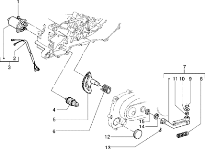 Εικόνα της ΜΙΖΑ SCOOTER 50cc 2T CIF-KR070040