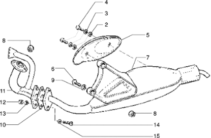 Εικόνα της ΒΙΔΑ ΒΑΣΗΣ ΕΞΑΤΜ SCOOTER M8x75-845591