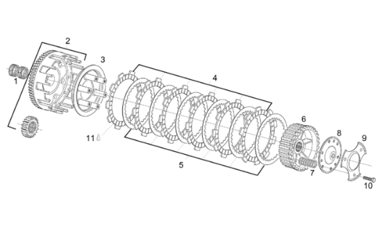 Εικόνα της ΔΙΣΚΟΣ ΑΜΠΡΑΓΙΑΖ RX-RS-MX-CLAS 125 ΜΕΤΑΛ-AP0259559