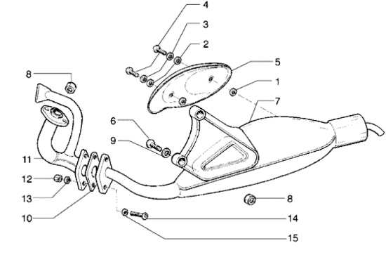 Εικόνα της ΒΙΔΑ ΒΑΣΗΣ ΕΞΑΤΜ SCOOTER M8x75-845591