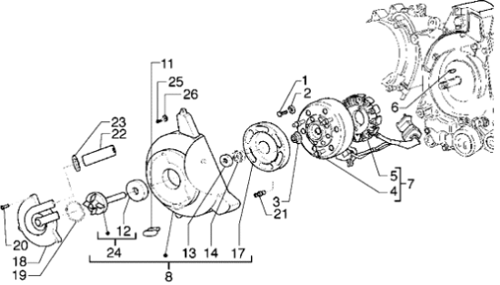 Εικόνα της ΒΟΛΑΝ VESPA EΤ4 4Τ 150 ΚΟΜΠΛΕ-826484