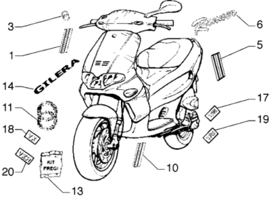 Εικόνα της ΑΥΤ/ΤΑ ΣΕΤ RUNNER VXR ΟΧΗΜΑ ΚΟΚΚΙΝΟ-57663800R4