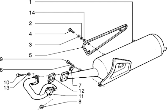 Εικόνα της ΒΙΔΑ ΒΑΣΗΣ ΕΞΑΤΜ SCOOTER M8x75-845591