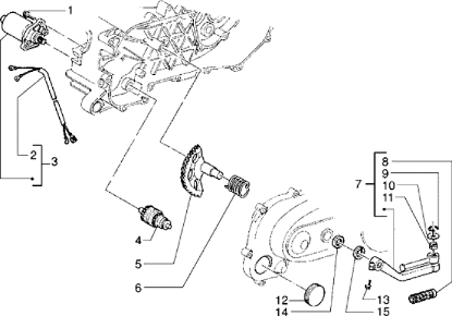Εικόνα της ΜΙΖΑ SCOOTER 50cc 2T CIF-KR070040