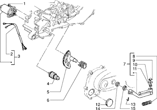 Εικόνα της ΜΙΖΑ SCOOTER 50cc 2T CIF-KR070040