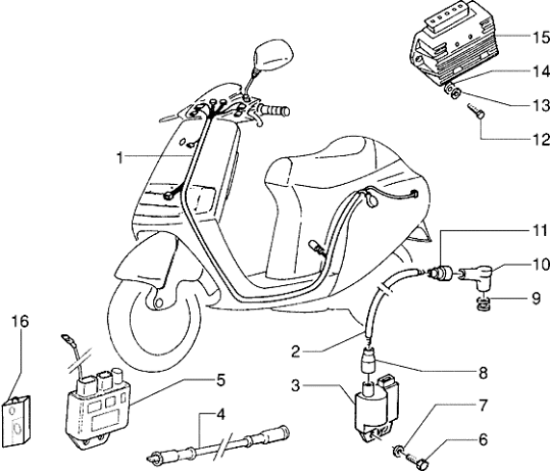 Εικόνα της ΣΤΑΘΕΡΟΠΟΙΗΤΗΣ SCOOTER 125-150-180 2T-292033