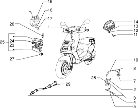 Εικόνα της ΣΤΑΘΕΡΟΠΟΙΗΤΗΣ SCOOTER 125-150-180 2T-292033