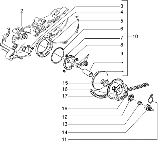 Εικόνα της ΒΑΡΙΑΤΟΡ SCOOTER 125 CC 2Τ-483981