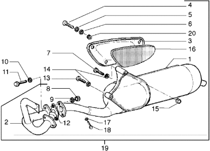 Εικόνα της ΒΙΔΑ ΒΑΣΗΣ ΕΞΑΤΜ SCOOTER M8x75-845591