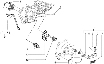 Εικόνα της ΜΙΖΑ SCOOTER 50cc 2T CIF-KR070040