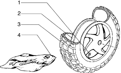 Εικόνα της ΕΛΑΣΤΙΚΟ SAVA 130/90-1061J TL-564634