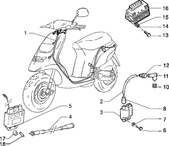 Εικόνα της ΣΤΑΘΕΡΟΠΟΙΗΤΗΣ SCOOTER 125-150-180 2T-292033