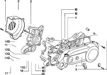 Εικόνα της ΚΑΠΑΚΙ ΑΕΡΑΓΩΓΟΥ TYPHOON 125-X-XR-436346
