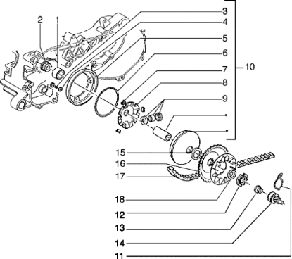 Εικόνα της ΒΑΡΙΑΤΟΡ SCOOTER 125 CC 2Τ-483981