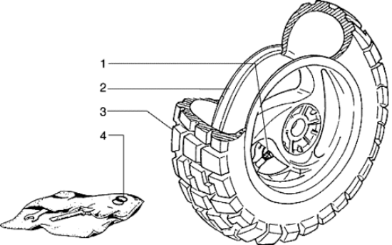 Εικόνα της ΕΛΑΣΤΙΚΟ MICHELIN 120/90-10 56J TL REGGA-2709460003