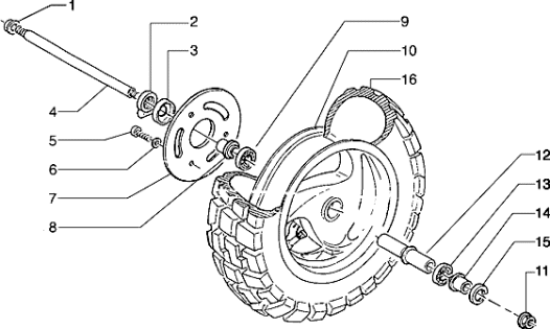 Εικόνα της 120/90 - 10 57J REGGAE TL-UGTM57104