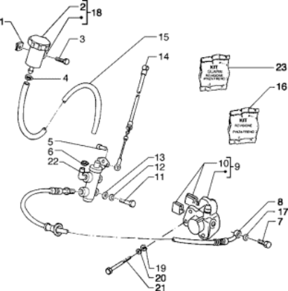 Εικόνα της ΚΙΤ ΕΠΙΣΚΕΥΗΣ ΔΑΓΚ SCOOTER 50-180 5x38/4-498849