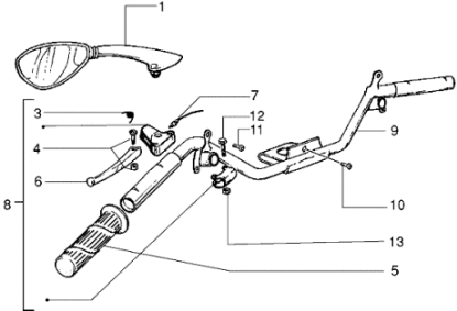 Εικόνα της ΜΑΝΕΤΑ ΑΡ VESPA ΕT4-ET2-LIB-564642