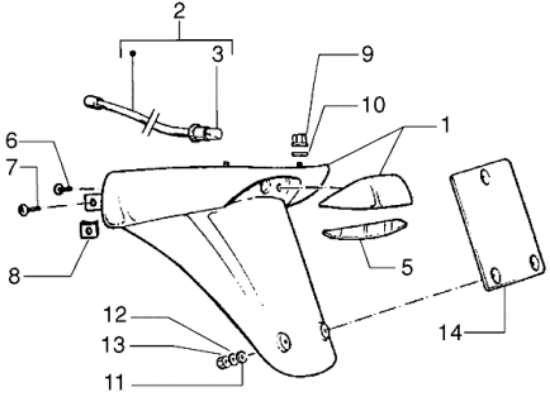 Εικόνα της ΛΑΣΠΩΤΗΡΑΣ VESPA ΕΤ4 ΓΚΡΙ 729-5736405095