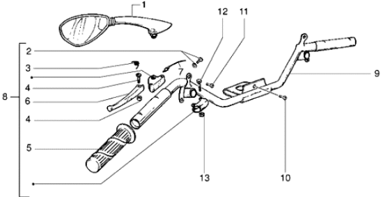 Εικόνα της ΜΑΝΕΤΑ ΑΡ VESPA ΕT4-ET2-LIB-564642