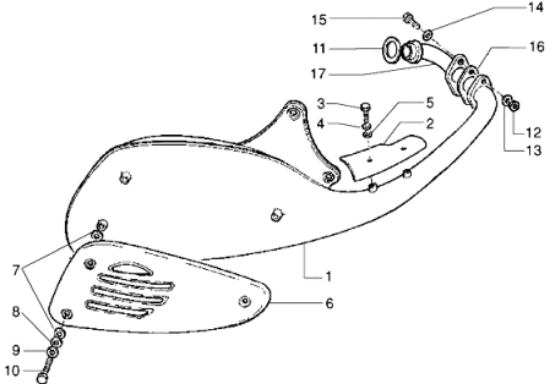 Εικόνα της ΕΞΑΤΜΙΣΗ FLY 125/150 4T E3 ΜΥ08 ΚΟΜΠΛΕ-880747