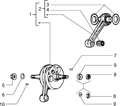 Εικόνα της ΜΠΙΕΛΑ VESPA ΡΧ125-150E VNL/VLB/VBC/VN-241205