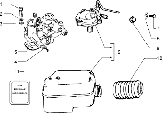 Εικόνα της ΚΑΠΑΚΙ ΣΚΑΦΗΣ ΚΑΡΜΠ VESPA PX125<>200-8435315