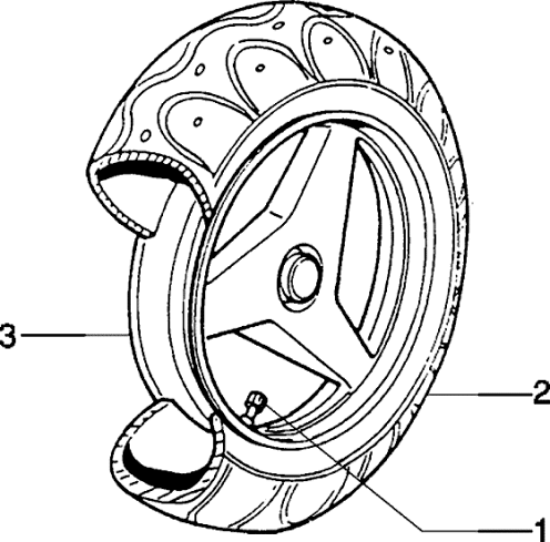 Εικόνα της ΒΑΛΒΙΔΑ ΤΡΟΧΟΥ TUBELESS D=10mm-266434