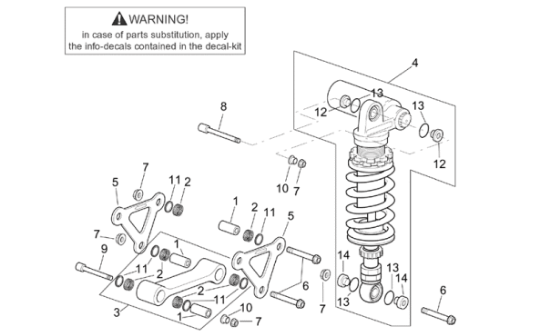 Εικόνα της ΔΑΚΤΥΛΙΔΙ ΑΜΟΡΤ T RS 125/RSV/RS 660-AP8121155