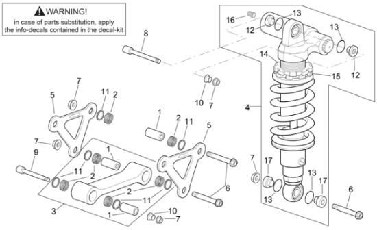 Εικόνα της ΔΑΚΤΥΛΙΔΙ ΑΜΟΡΤ T RS 125/RSV/RS 660-AP8121155