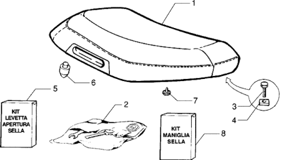 Εικόνα της ΜΗΧΑΝΙΣΜΟΣ ΚΛΕΙΔ ΣΕΛΑΣ ZIP F/R-RST ΣΕΤ-494426