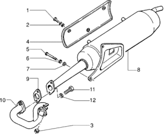 Εικόνα της ΕΞΑΤΜΙΣΗ GILERA RUNNER 50 RST-POWDD CAT-B0187005