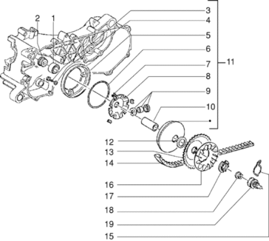 Εικόνα της ΠΛΑΚΑΚΙ ΑΣΦΑΛΕΙΑΣ SCOOTER 50 C13-C18-C19-8770756