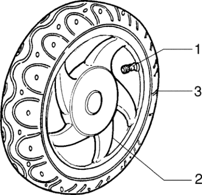 Εικόνα της ΤΡΟΧΟΣ ΜΠΡΟΣ ΖΙΡ RST ΓΚΡΙ-560404