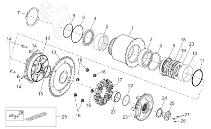 Εικόνα της ΑΣΦΑΛΕΙΑ ΑΛΥΣΙΔΑΣ MOTO 750-1000-859754