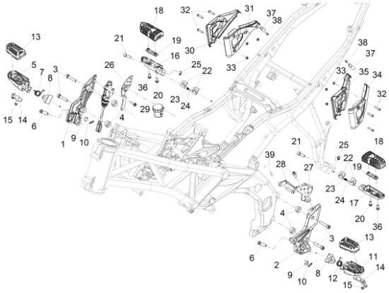 Εικόνα της ΜΑΡΣΠΙΕ ΠΙΣΩ GP800-BREVA-GRISO ΔΕΞ-2B010340