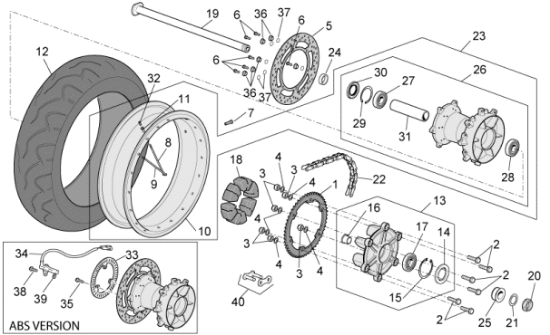 Εικόνα της ΒΙΔΑ M6x20-AP8152279