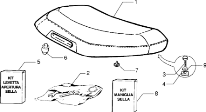 Εικόνα της ΜΗΧΑΝΙΣΜΟΣ ΚΛΕΙΔ ΣΕΛΑΣ ZIP F/R-RST ΣΕΤ-494426