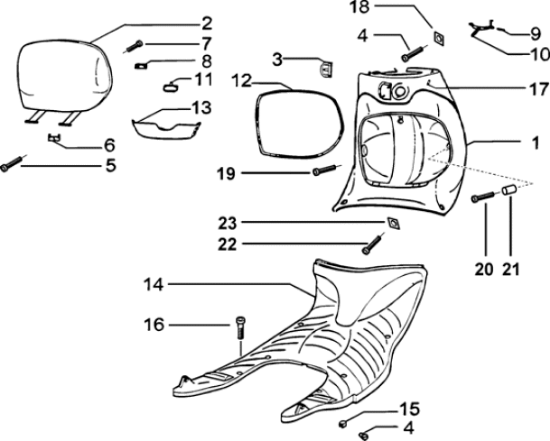 Εικόνα της ΘΗΚΗ ΝΤΟΥΛΑΠΙΟΥ ΕΣΩΤ ZIP 50-100 ΓΚΡΙ 529-57579900G7