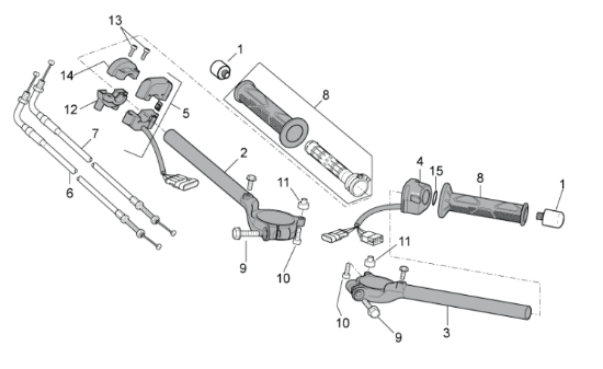 Εικόνα της ΔΙΑΚΟΠΤΗΣ STOP-START RSV4 APRC/TUONO V4-B045021