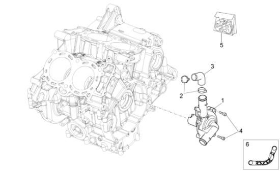 Εικόνα της ΣΕΤ ΦΛΑΝΤΖΕΣ ΤΡ ΝΕΡΟΥ RSV4/TUONO V4-893968