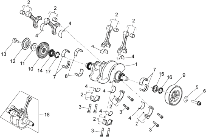 Εικόνα της ΑΠΟΣΤΑΤΗΣ ΓΡΑΝ ΣΤΡΟΦ RSV 4-TUONO V4 1000-897474