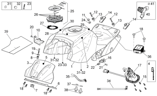 Εικόνα της ΔΑΚΤΥΛΙΔΙ ΚΑΠ ΡΕΖΕΡΒΟΥΑΡ RSV 4 FAC/R-858887