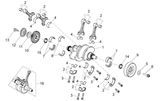 Εικόνα της ΜΕΤΑΛΛΑ ΣΤΡΟΦΑΛΟΥ RSV4/TUONO4 CATA ΚΟΚΚ-8571320R