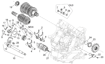 Εικόνα της ΑΙΣΘΗΤΗΡΑΣ ΝΕΚΡΑΣ SHIVER/DORSODURO 750-58188R