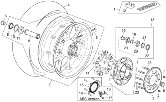 Εικόνα της ΑΣΦΑΛΕΙΑ ΑΛΥΣΙΔΑΣ MOTO 750-1000-859754