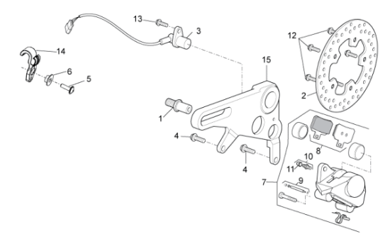 Εικόνα της ΣΕΝΣΟΡΑΣ ABS BEV/SHIV/DORSO/MANA/RS 660-1D003350